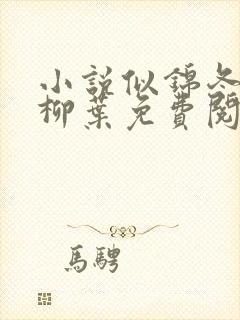 小说似锦冬天的柳叶免费阅读原文