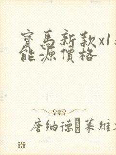 宝马新款x1新能源价格