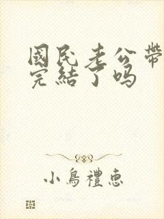 国民老公带回家完结了吗