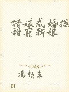 错嫁成婚总裁的甜宠新娘