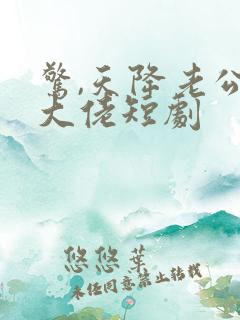 惊,天降老公是大佬短剧