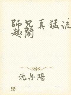 师兄真猛流浪笔趣阁