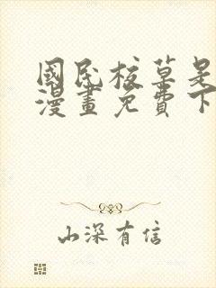 国民校草是女生漫画免费下拉全集