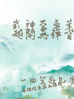 武神至尊叶风笔趣阁无弹窗