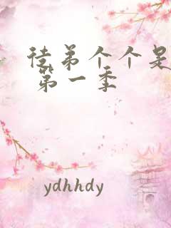 徒弟个个是大佬 第一季