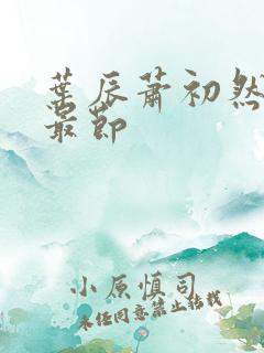 叶辰萧初然更新最节