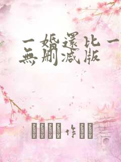 一婚还比一婚高无删减版