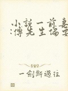 小说一前妻攻略:傅先生偏要宠我