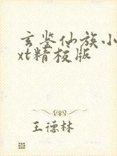 玄鉴仙族小说txt精校版