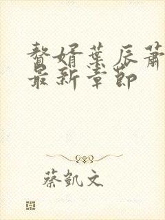 赘婿叶辰萧初然最新章节