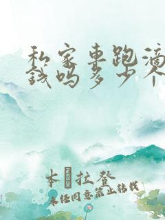 私家车跑滴滴挣钱吗多少个油保本