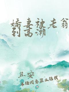 娇妻被老翁伦轩到高潮