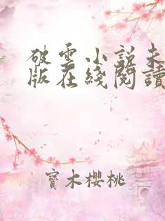 破云小说未删减版在线阅读