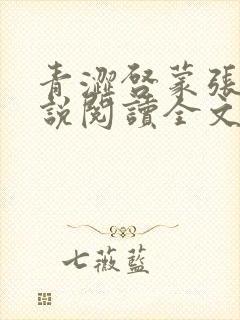 青涩启蒙张勇小说阅读全文