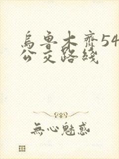 乌鲁木齐54路公交路线