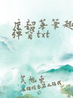 度韶华笔趣阁无弹窗txt