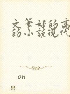 文笔好的高质量的小说现代言情推荐