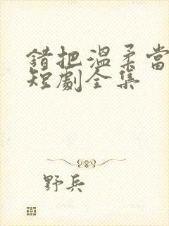 错把温柔当情深短剧全集