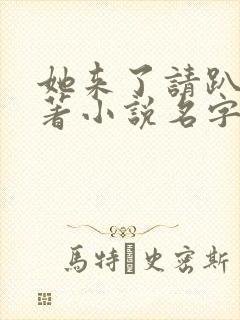 她来了请趴下原著小说名字怎么读