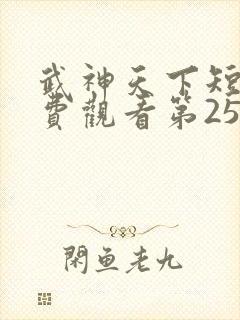 武神天下短剧免费观看第25