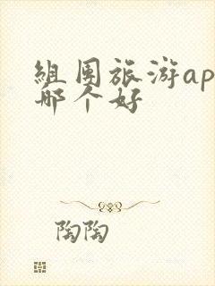 组团旅游app哪个好