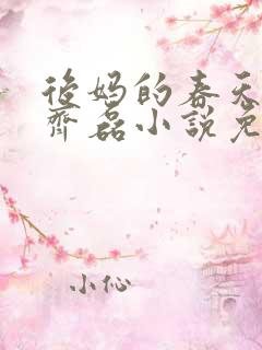 后妈的春天赵妍齐磊小说免费阅读