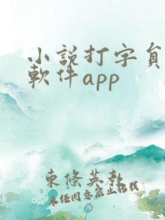 小说打字员赚钱软件app