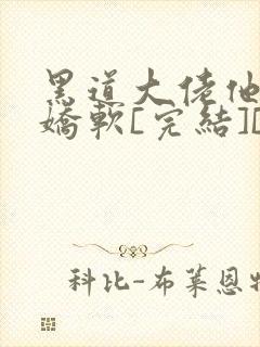 黑道大佬他奶大娇软[完结][v]