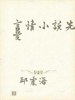 言情小说先婚后爱