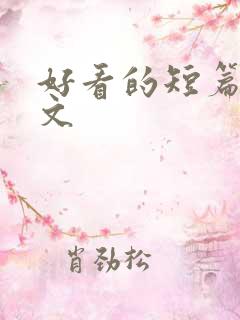 好看的短篇高干文