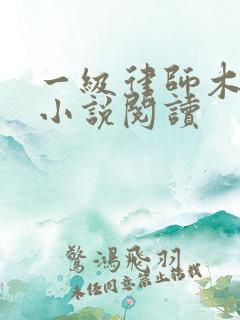 一级律师木苏里小说阅读