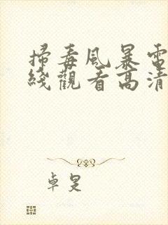 扫毒风暴电影在线观看高清