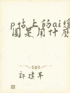 p站上的ai绘图是用什么软件的