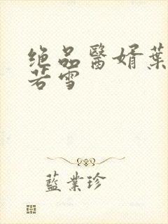 绝品医婿叶凡唐若雪