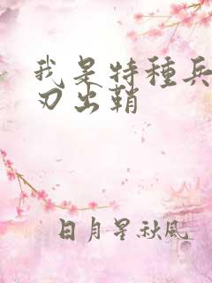 我是特种兵之利刃出鞘