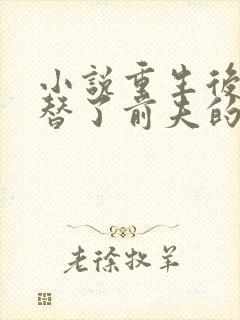 小说重生后我顶替了前夫的白月光