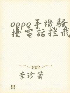 oppo手机骚扰电话拦截在哪设置