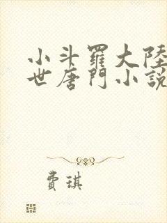 小斗罗大陆2绝世唐门小说