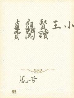 贞观贤王小说免费阅读