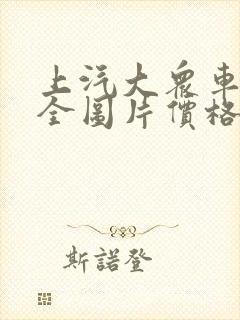 上汽大众车型大全图片价格表