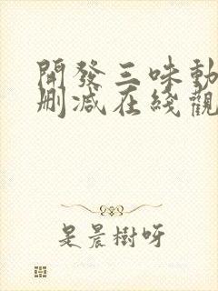 开发三味动漫无删减在线观看