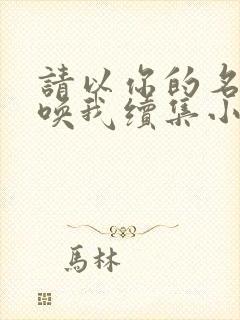 请以你的名字呼唤我续集小说