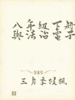 八年级下册道德与法治电子书新版