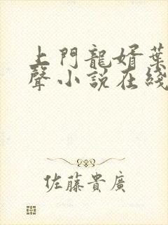 上门龙婿叶辰有声小说在线听