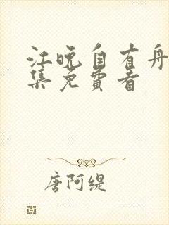 江晚自有舟渡全集免费看