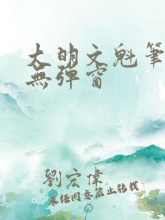 大明文魁笔趣阁无弹窗