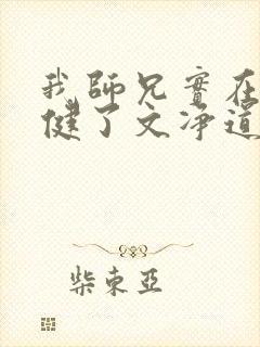 我师兄实在太稳健了文净道人结局