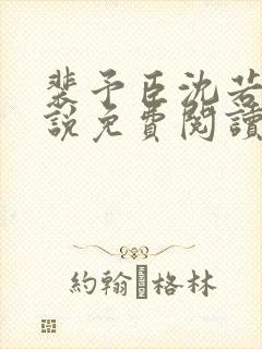 裴予臣沈若晗小说免费阅读最新章节