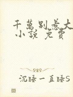 千万别惹大师兄 小说 免费