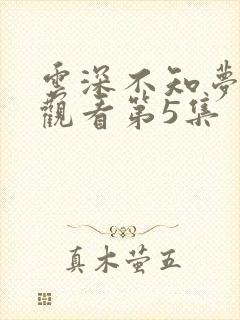 云深不知梦免费观看第5集